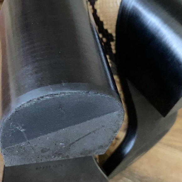 Tory Burch Heeled Ankle Boot Stamped Snake Printed Leather Pale Desert Roccia - Picture 14 of 16